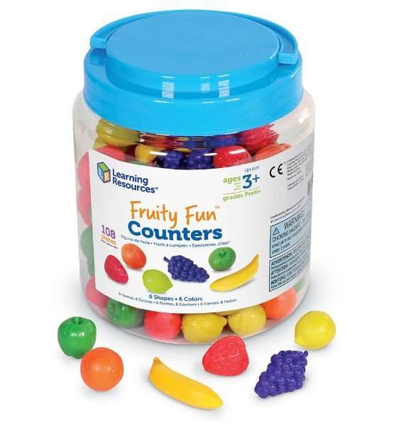 LR-Fruity Fun™ Counters (Set of 108)