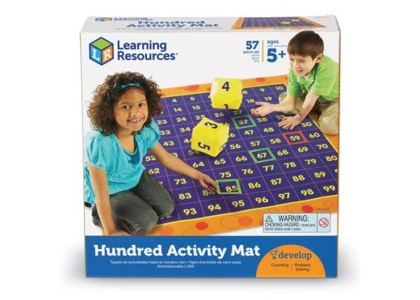 LR-HIP HOPPIN' HUNDRED MAT™ ACTIVITY SET