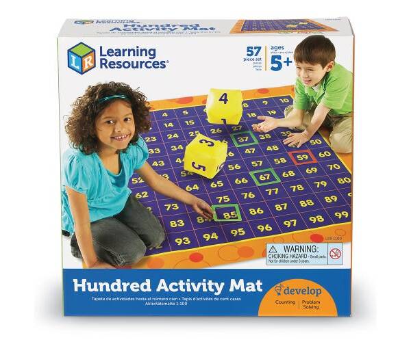 LR-HIP HOPPIN' HUNDRED MAT™ ACTIVITY SET