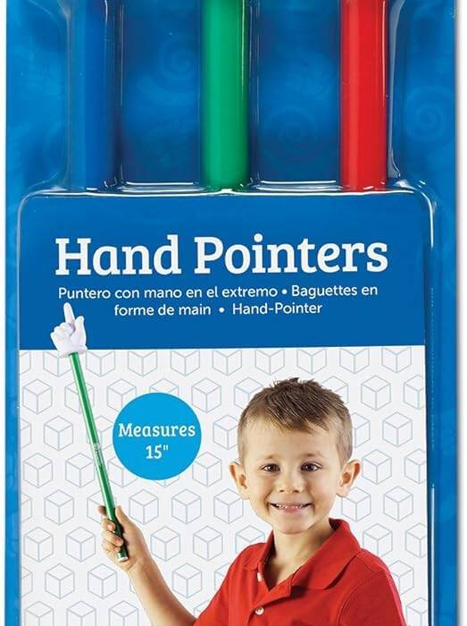 LR-STUDENT HAND POINTERS, SET OF 3