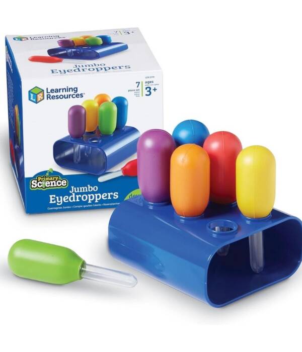 LR-Primary Science® Jumbo Eyedroppers with Stand