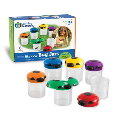 LR - JUMBO BUG JARS (BOX OF 6)