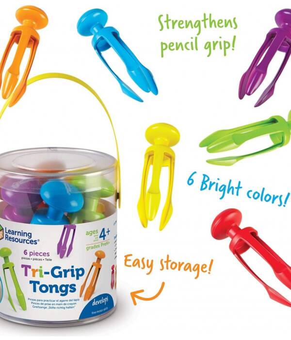 LR-Tri-Grip Tongs (Set of 6)