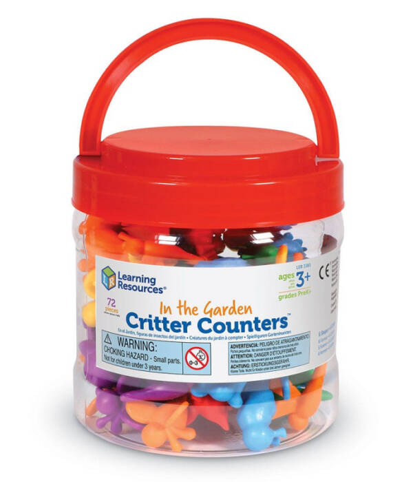LR-In The Garden Critter Counters® (Set of 72)