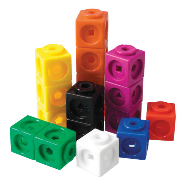 LR-MathLink® Cubes, Set of 100