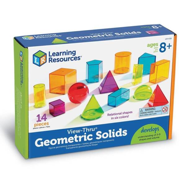 LR-View-Thru® Geometric Solids (Set of 14)
