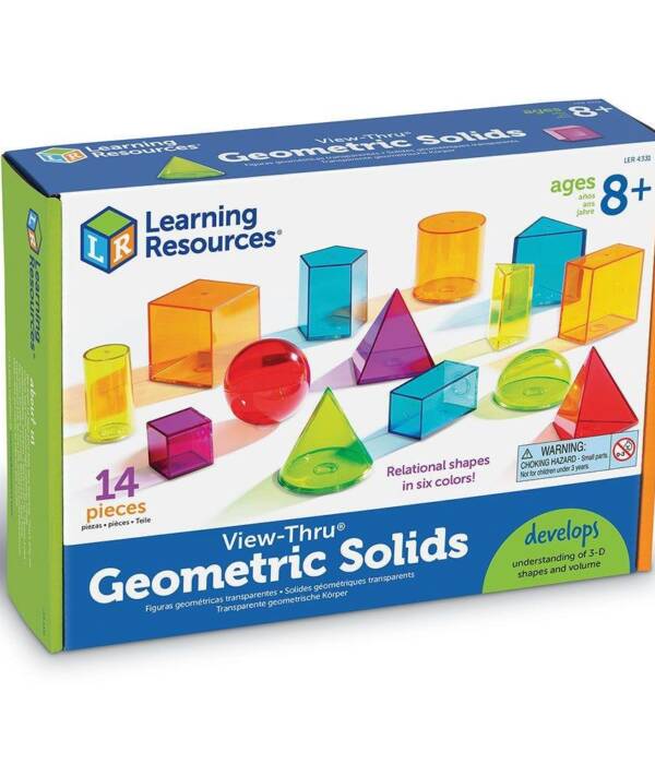LR-View-Thru® Geometric Solids (Set of 14)
