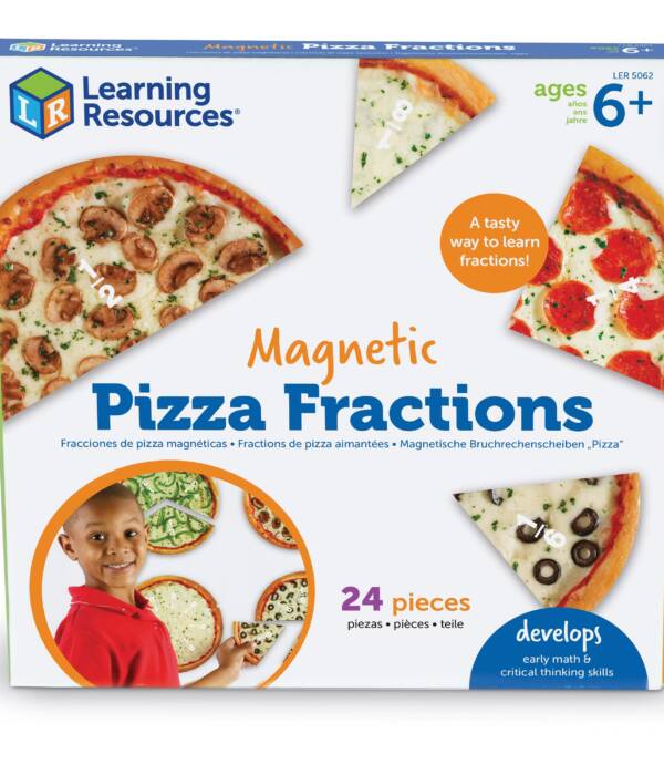 LR-MAGNETIC PIZZA FRACTIONS DEMONSTRATION SET