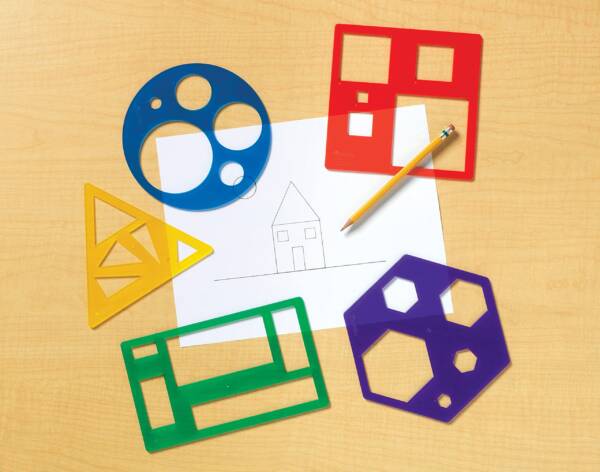 LR-Primary Shapes Template Set