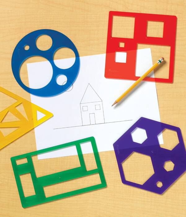 LR-Primary Shapes Template Set