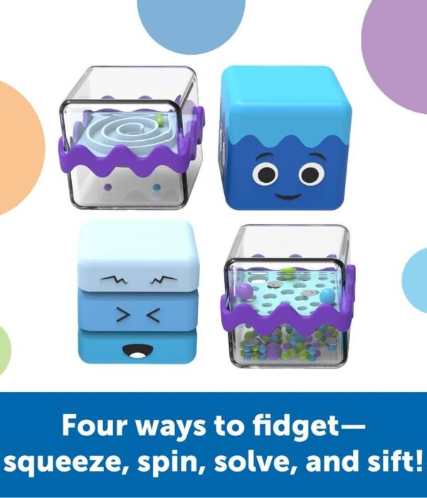 LR-Cool Down Sensory Cubes Sensory Fidget Set