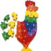 3D Puzzle - Rooster - Image 2