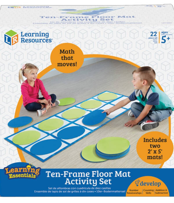LR-TEN-FRAME FLOOR MAT ACTIVITY SET