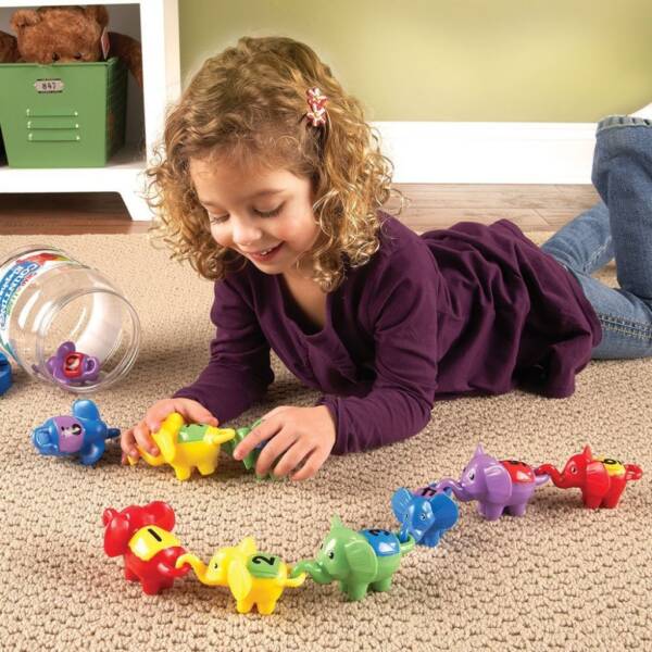 LR-SNAP 'N' LEARN™ COUNTING ELEPHANTS (SET OF 10) - Image 2
