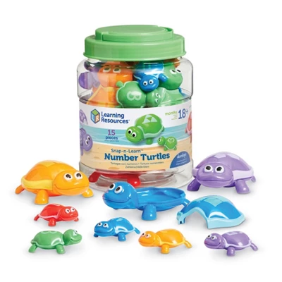 LR-Snap-n-Learn™ Number Turtles