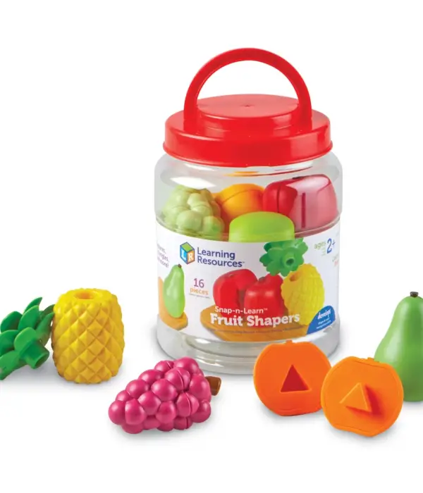 LR -SNAP-N-LEARN™ FRUIT SHAPERS