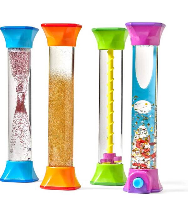 LR-Sensory Fidget Tubes, Set of 4