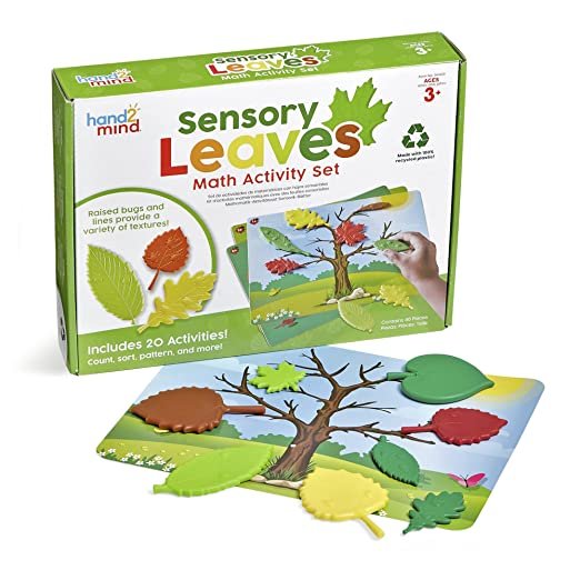 LR-Sensory Leaves Math Activity Set