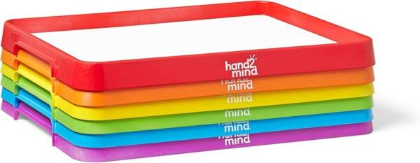 LR-Magnetic Dry-Erase Activity Trays, Set of 6