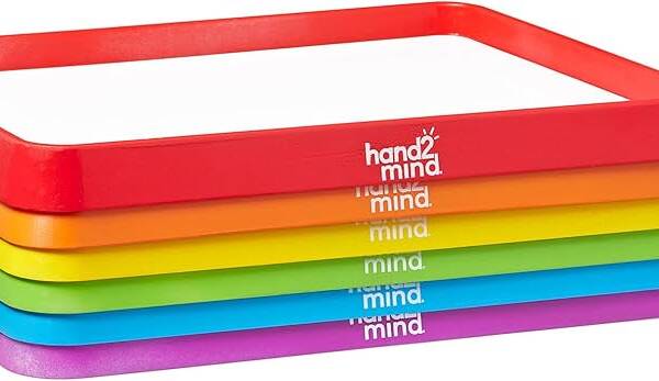 LR-Magnetic Dry-Erase Activity Trays, Set of 6
