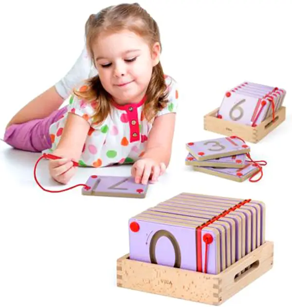 Magnetic Writing Board - Numbers 10pcs