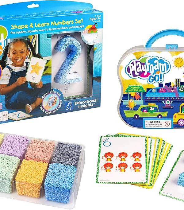 LR-Playfoam® Shape & Learn Numbers Set