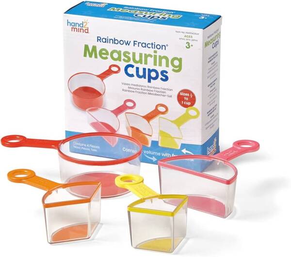 LR-RAINBOW FRACTION® MEASURING CUPS (SET OF 4)