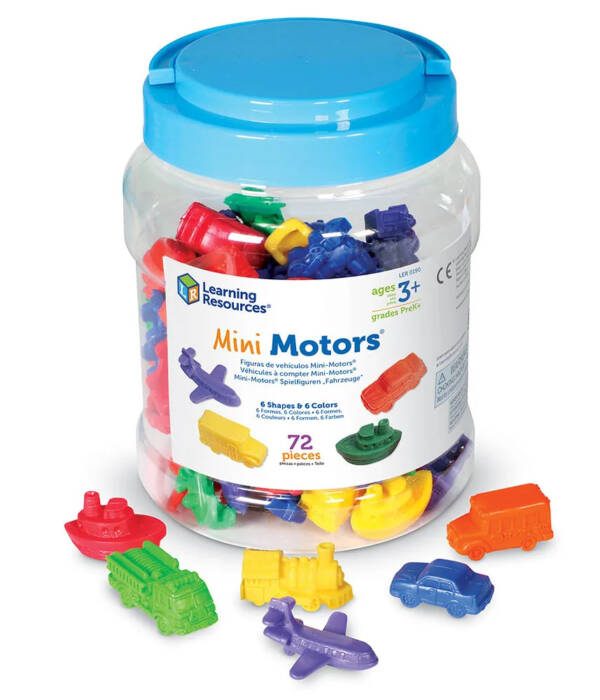 LR-MINI MOTORS® COUNTERS, SET OF 72