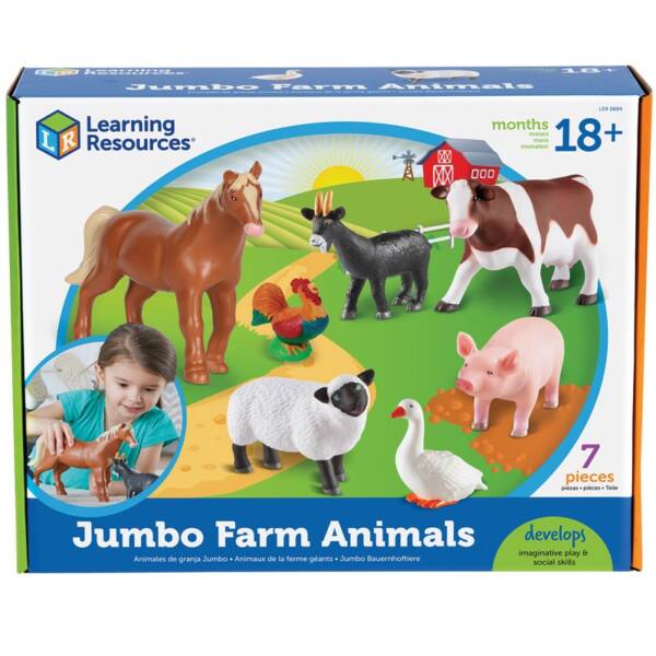 LR-Jumbo Farm Animals