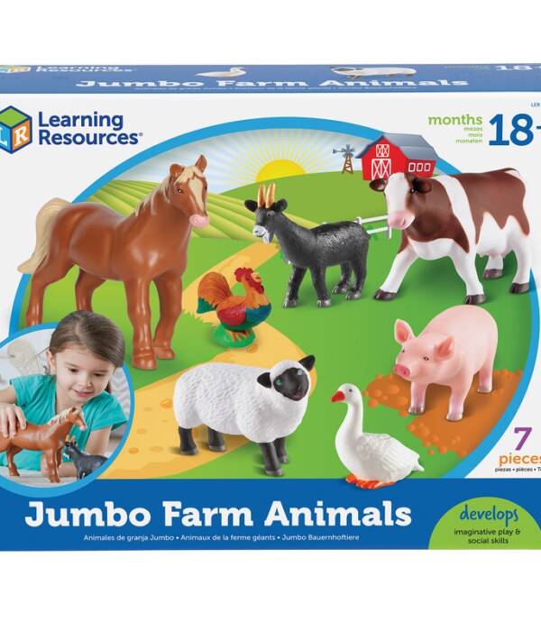 LR-Jumbo Farm Animals