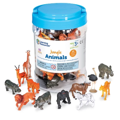 LR-Jungle Animal Counters (Set of 60)