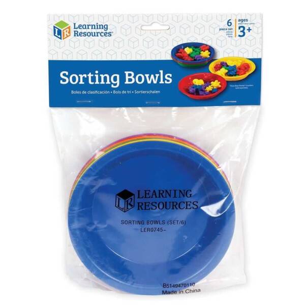 LR-SORTING BOWLS, SET OF 6