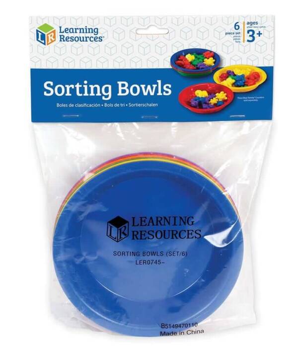 LR-SORTING BOWLS, SET OF 6