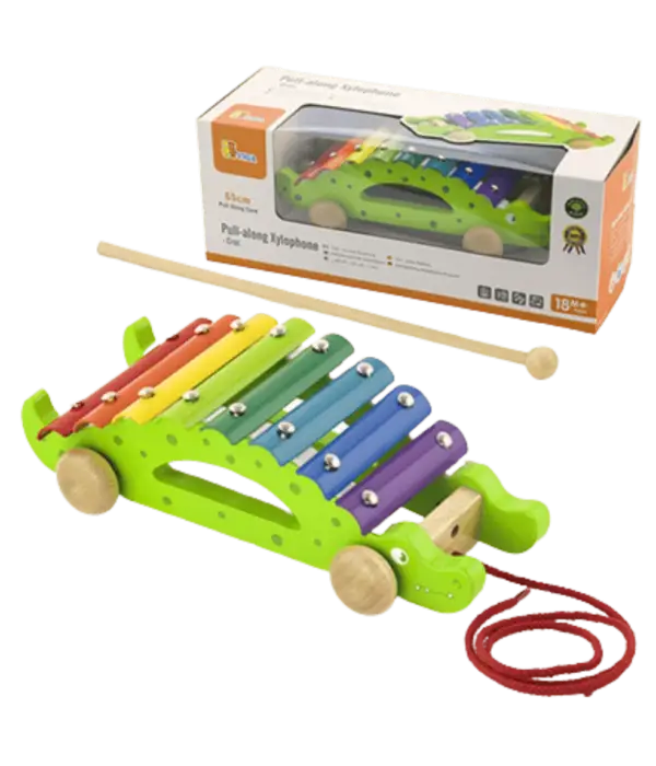 Pull-along Xylophone - Croc (50342)